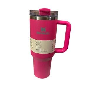 Stanley 40oz Quencher H2.0 FlowState Tumbler Hot or Cold - Pink With Box